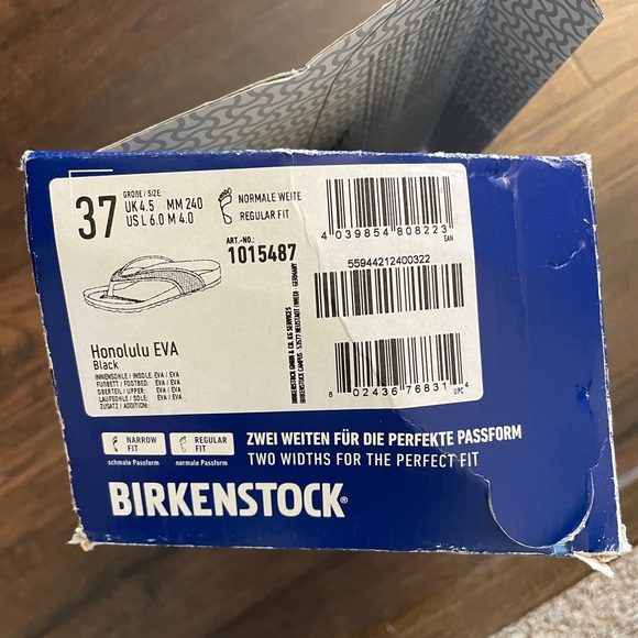 Birkenstock Honolulu sandals, black, new with box (damaged box) - Picture 3 of 8